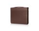 Portablocco a4 con zip marrone intempo