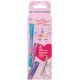 Set 3 penne cancellabili candy collection tattoo piu matita make up omaggio tratto