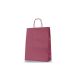 Shopper twisted manico cordino 36x12x41cm bordeaux