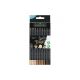 Pastelli faber castell black edition 12 colori skin tones cf.12pz