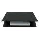 Sottomano a due specchi in similpelle niji 48x32cm nero