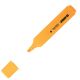 Evidenziatore tratto video pastel arancione pastel con punta a scalpello 