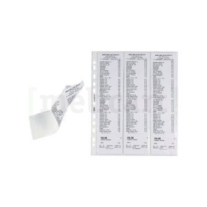 Buste a foratura universale porta scontrini fiscali 7x30cm conf. da 10pz favorit