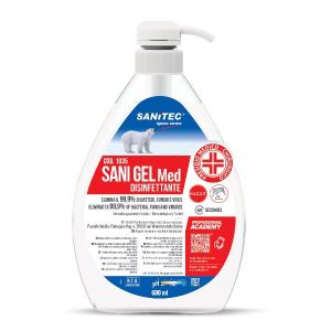 Sani gel igienizzante mani 600ml sanitec