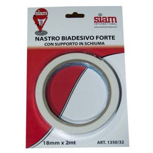 Nastro biadesivo in blister 18 mm x 2 mt. gorilla