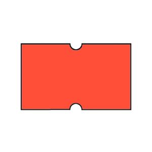 Rotolo prezzatrice 21x12 arancio 1000 etichette markin