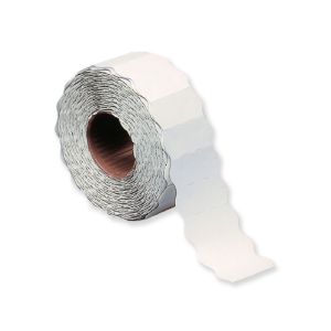 Rotolo prezzatrice 26x16 bianco a onda 1000 etichette markin