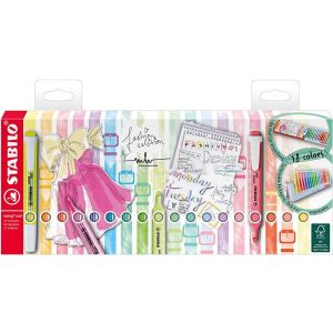 Evidenziatore stabilo swing cool deskset 18pz pastel
