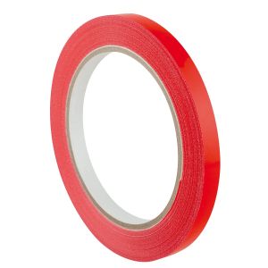 Nastro adesivo sigilla buste 66 mt. x 9 mm rosso