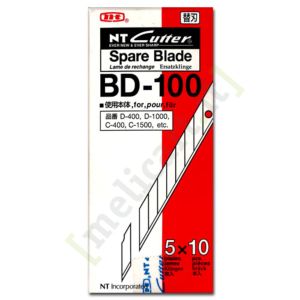BD 100  lame ricambio per cutter di precisione x5 pz.