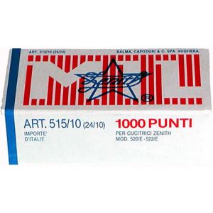 Punti metallici zenith 515/10  24/10 cf. 1000