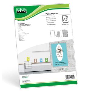 Portadepliant a3 in pvc semirigido