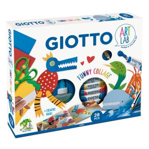 Set creativi giotto art lab funny collage