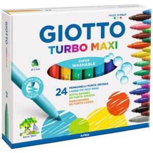 Pennarelli turbo maxi giotto astuccio 24pz