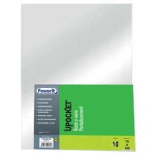 Buste a sacco upocket   70x100 cm finitura liscia favorit