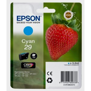 Cartuccia epson t2982 originale inchiostro ciano (3,2 ml)