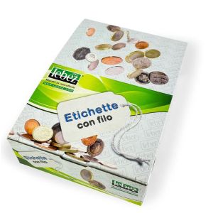 Etichette con filo 9x24mm. A384 cf.1000pz
