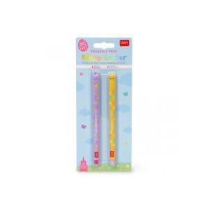 Set di 2 Penne Gel Cancellabili Legami - Erasable Pen Easter Bunny+Chick