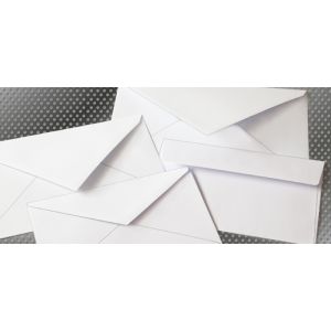 Buste bianche non internografate formato 180x240 mm confezione da 500 pezzi