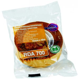 Nastro biadesivo trasparente mm 15x10 mt