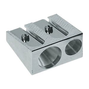 Temperino in alluminio artiglio 2 fori