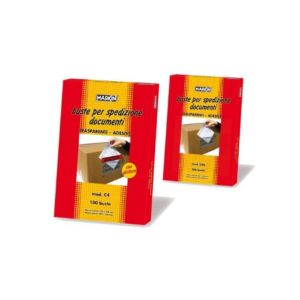 Buste autoadesive per spedizioni markin mm.225x165 conf.100 pezzi