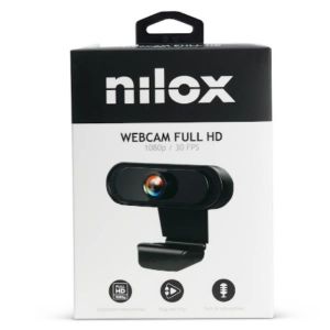 Webcam full hd usb con microfono nilox