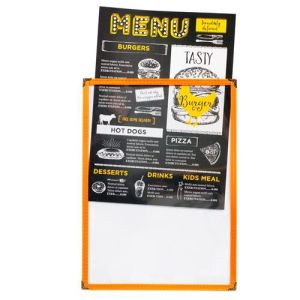 Portamenu a4 monotasca cordonato lebez 80583