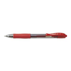 Penna roller pilot ad inchiostro gel g-2 punta media 0,7 mm rosso