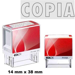 Timbro autoinchiostrante colop con dicitura "copia"