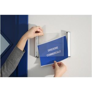 Porta targa a4 21x30 tecnostyl pta01 wall sign