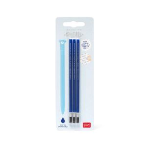 Refill blu penna cancellabile 3 pezzi legami
