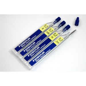 Mine staedtler astuccio 12pz grafite gradazione hb diametro mina 0,3 mm