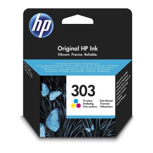 Cartuccia hp t6n01ae n303 originale colori