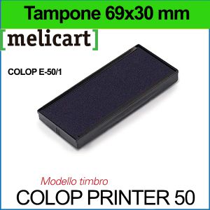 Cuscinetto per timbri colop e/0015 - trodat 4915 (69x30mm) nero